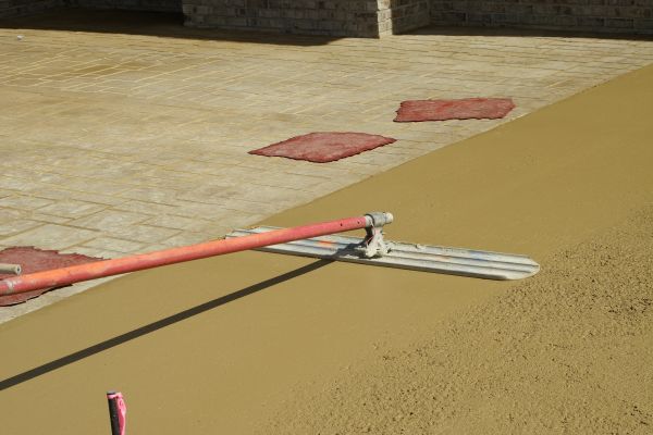 Stamped Pavement Installation in Portland