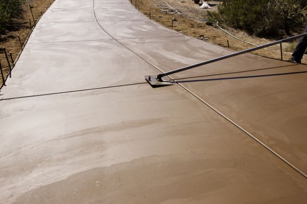 Outdoor Concrete Staining in Portland